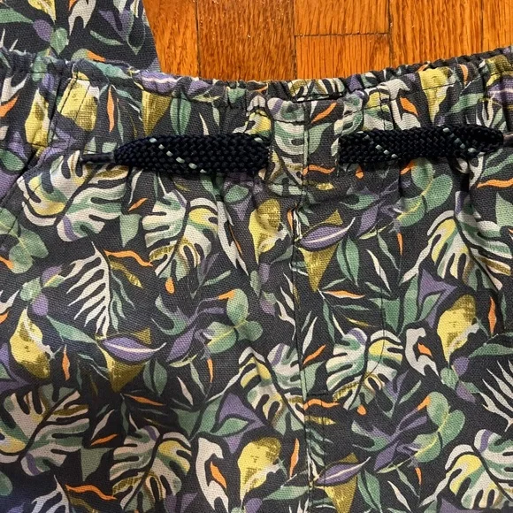 Eddie Bauer Linen blend Jungle Print 2-pc set NWOT - Picture 5 of 6